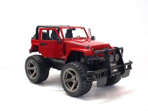 Double Eagle E716-003 Zdalnie sterowany pojazd Jeep Wrangler czerwony RC