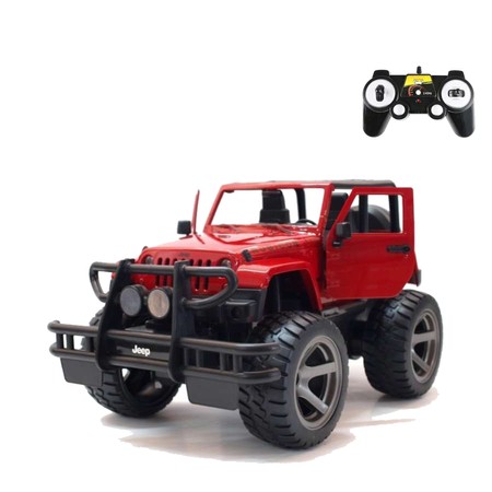 Double Eagle E716-003 Zdalnie sterowany pojazd Jeep Wrangler czerwony RC