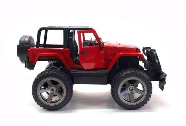 Double Eagle E716-003 Zdalnie sterowany pojazd Jeep Wrangler czerwony RC