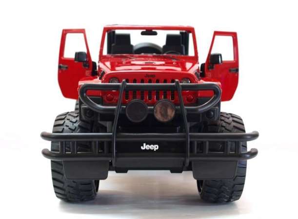 Double Eagle E716-003 Zdalnie sterowany pojazd Jeep Wrangler czerwony RC