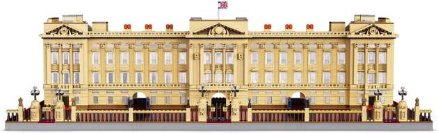 Klocki CaDA Master Pałac Buckingham 83 cm Buckingham Palace 5604 elementy