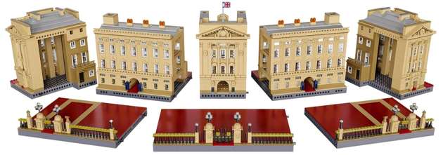 Klocki CaDA Master Pałac Buckingham 83 cm Buckingham Palace 5604 elementy