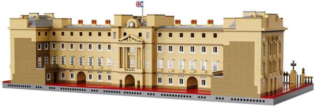 Klocki CaDA Master Pałac Buckingham 83 cm Buckingham Palace 5604 elementy