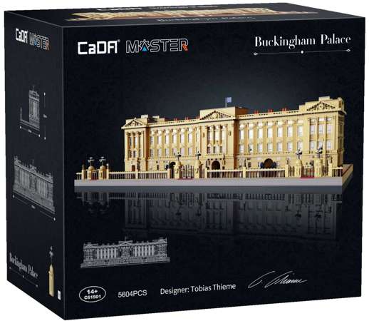 Klocki CaDA Master Pałac Buckingham 83 cm Buckingham Palace 5604 elementy