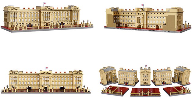 Klocki CaDA Master Pałac Buckingham 83 cm Buckingham Palace 5604 elementy