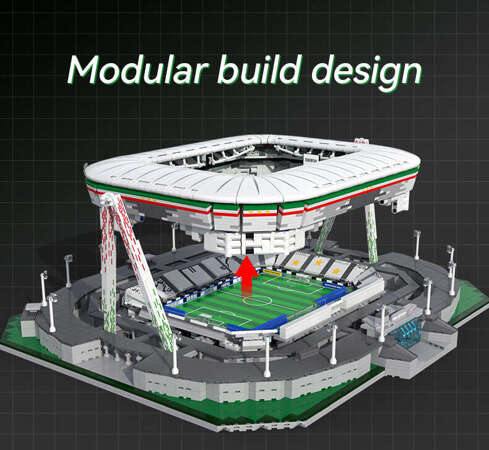 Klocki konstrukcyjne CaDA Allianz Stadium 3638 elementów C66021W