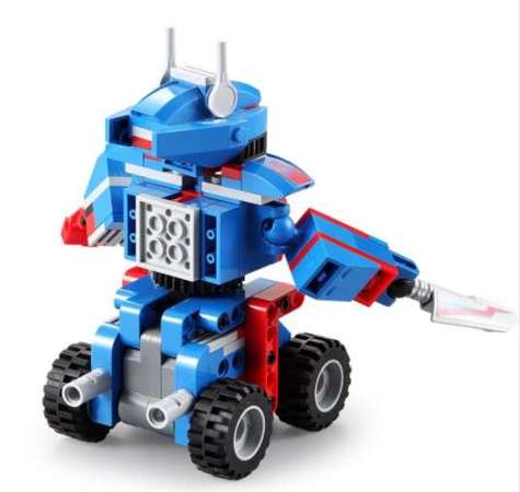 Klocki konstrukcyjne CaDA Optimus Robot Ciężarówka 2w1 Pull-back 251 elementów