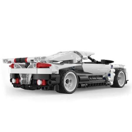 Klocki konstrukcyjne CaDA Samochód 26 cm Wyścigówka Apocalypse Sports Car z napędem Pull-back Auto 368 elementów